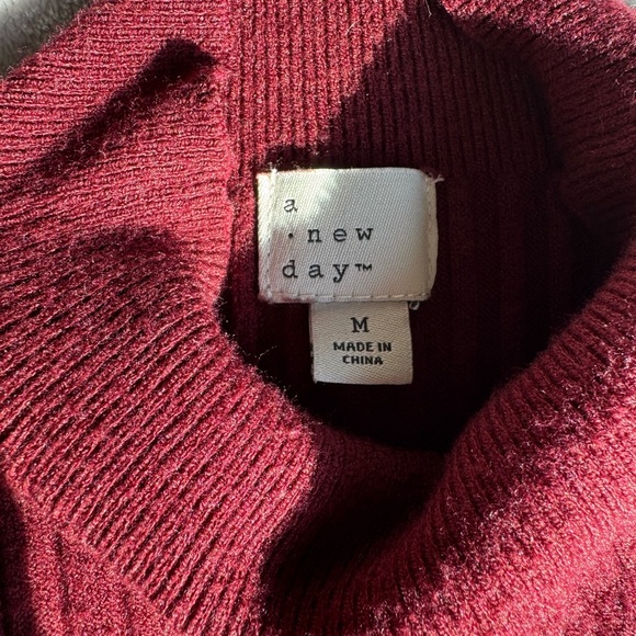 a new day Maroon Sweater - Picture 4 of 4